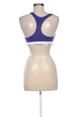 Damski sportowy top Calvin Klein, Rozmiar M, Kolor Niebieski, Cena 91,99 zł