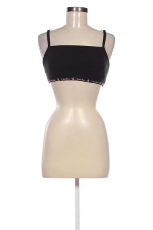 Damski sportowy top Calvin Klein, Rozmiar L, Kolor Czarny, Cena 73,99 zł