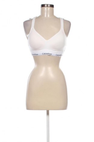 Top sport de damă. Calvin Klein, Mărime M, Culoare Alb, Preț 123,99 Lei