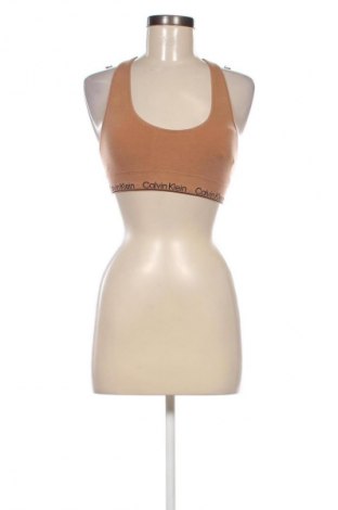 Damen Sporttop Calvin Klein, Größe S, Farbe Beige, Preis € 16,49