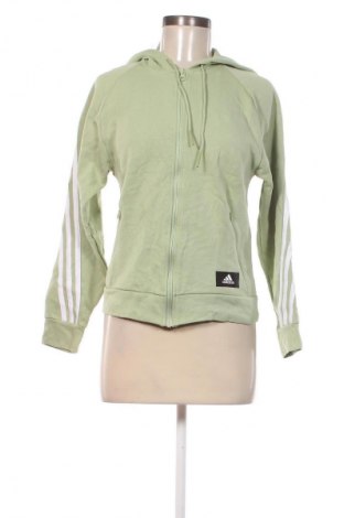 Damen Sweatshirt Adidas, Größe XXS, Farbe Grün, Preis 6,99 €