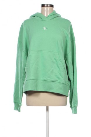 Damen Sweatshirt Calvin Klein Jeans, Größe L, Farbe Grün, Preis € 45,79