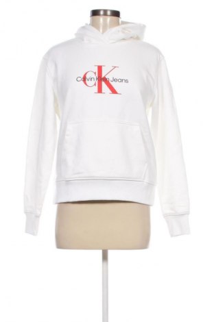 Damen Sweatshirt Calvin Klein Jeans, Größe S, Farbe Weiß, Preis 56,99 €