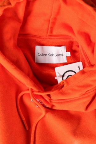 Dámská mikina  Calvin Klein Jeans, Velikost M, Barva Oranžová, Cena  1 195,00 Kč