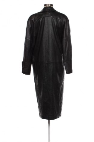 Damen Ledermantel, Größe L, Farbe Schwarz, Preis € 63,99