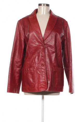 Damen Lederblazer Gap, Größe XL, Farbe Rot, Preis 43,53 €