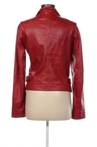 Damen Lederjacke Imitz, Größe M, Farbe Rot, Preis € 44,99