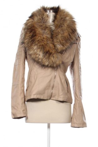 Damen Lederjacke Metrofive, Größe L, Farbe Beige, Preis € 31,31