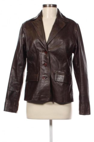 Damen Lederjacke SAKI, Größe M, Farbe Braun, Preis € 54,99