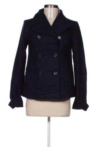 Дамско палто H&M, Размер S, Цвят Син, Цена 69,55 лв.
