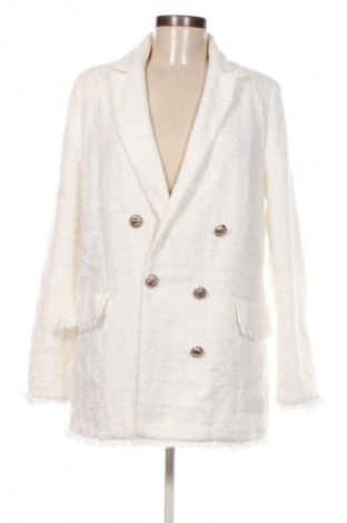 Γυναικείο παλτό Mohito, Μέγεθος M, Χρώμα Λευκό, Τιμή 41,04 €