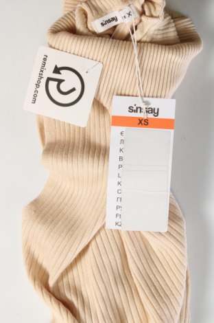 Damen Rollkragen Sinsay, Größe XS, Farbe Beige, Preis € 5,05