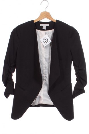 Damen Blazer H&M, Größe XS, Farbe Schwarz, Preis 14,99 €