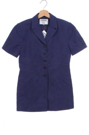 Γυναικείο σακάκι Kasper A.S.L., Μέγεθος XS, Χρώμα Μπλέ, Τιμή 66,22 €