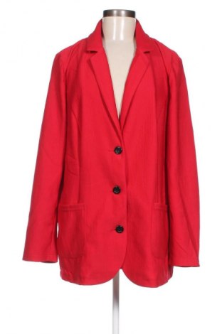 Γυναικείο σακάκι M. Collection, Μέγεθος XXL, Χρώμα Κόκκινο, Τιμή 14,99 €