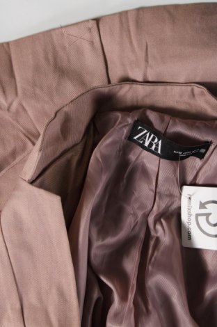 Sacou de femei Zara, Mărime M, Culoare Roz, Preț 157,89 Lei