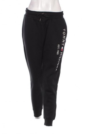 Pantaloni trening de femei Tommy Hilfiger, Mărime L, Culoare Negru, Preț 425,99 Lei