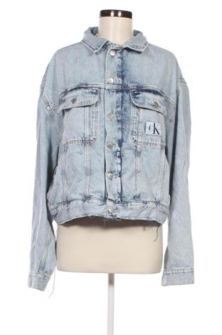 Damenjacke Calvin Klein Jeans, Größe M, Farbe Blau, Preis € 58,99