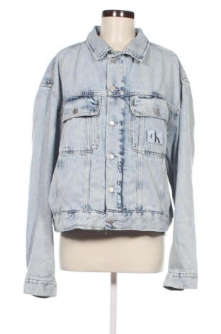 Damenjacke Calvin Klein Jeans, Größe L, Farbe Blau, Preis € 94,99