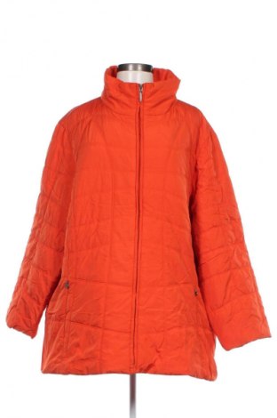 Γυναικείο μπουφάν Ms Mode, Μέγεθος 3XL, Χρώμα Πορτοκαλί, Τιμή 28,21 €