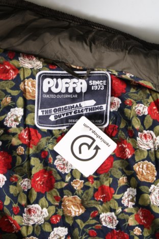 Dámska bunda  Puffa, Veľkosť M, Farba Zelená, Cena  9,95 €