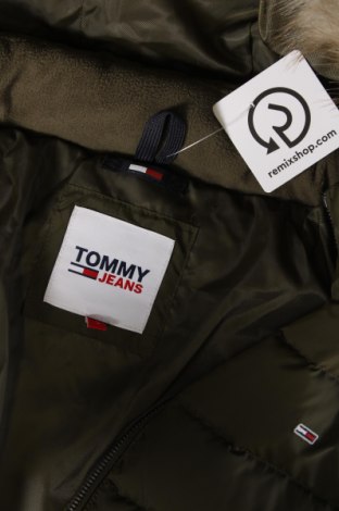 Női dzseki Tommy Jeans, Méret L, Szín Zöld, Ár 79 699 Ft