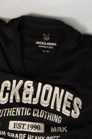 Παιδική μπλούζα Jack & Jones, Μέγεθος 15-18y/ 170-176 εκ., Χρώμα Μαύρο, Τιμή 13,61 €