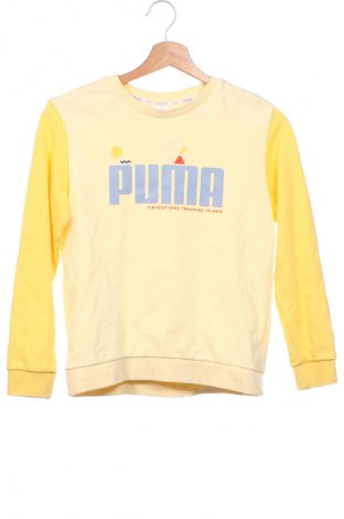 Παιδική μπλούζα PUMA, Μέγεθος 10-11y/ 146-152 εκ., Χρώμα Κίτρινο, Τιμή 8,75 €