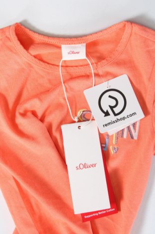 Kinder Shirt S.Oliver, Größe 3-4y/ 104-110 cm, Farbe Orange, Preis € 5,99