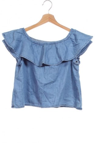 Kinder Shirt Zara, Größe 7-8y/ 128-134 cm, Farbe Blau, Preis 7,16 €