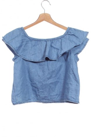 Kinder Shirt Zara, Größe 7-8y/ 128-134 cm, Farbe Blau, Preis € 3,99