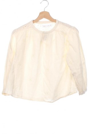 Bluză pentru copii Zara, Mărime 8-9y/ 134-140 cm, Culoare Ecru, Preț 36,00 Lei