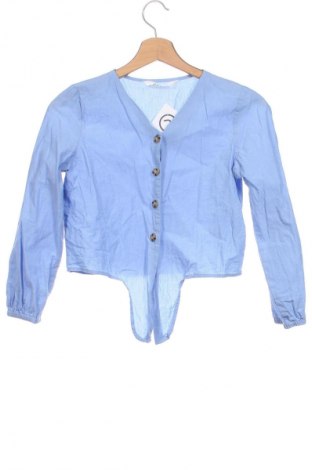 Kinderhemd H&M, Größe 9-10y/ 140-146 cm, Farbe Blau, Preis € 7,98