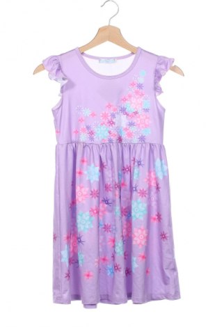 Детска рокля, Размер 9-10y/ 140-146 см, Цвят Лилав, Цена 14,08 лв.