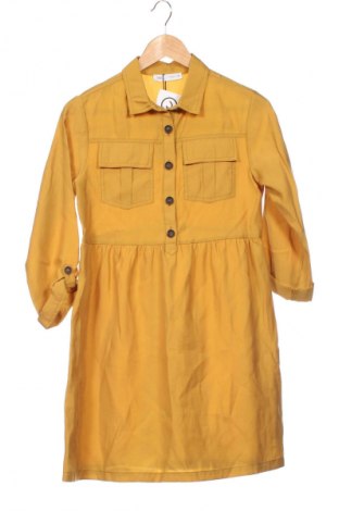 Детска рокля Zara, Размер 13-14y/ 164-168 см, Цвят Жълт, Цена 68,43 лв.