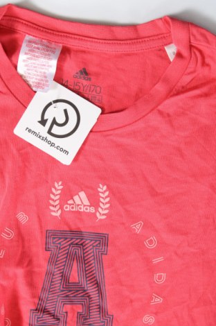 Kinder T-Shirt Adidas, Größe 14-15y/ 168-170 cm, Farbe Rosa, Preis 6,99 €