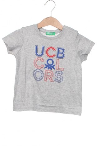 Kinder T-Shirt United Colors Of Benetton, Größe 12-18m/ 80-86 cm, Farbe Grau, Preis € 17,01