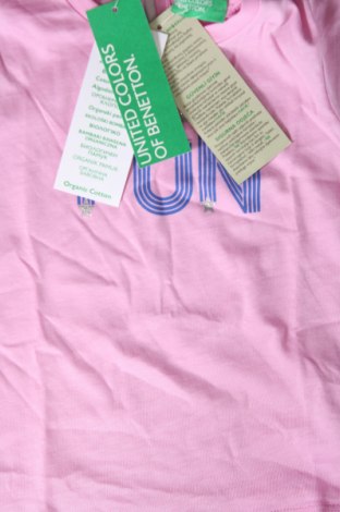 Tricou pentru copii United Colors Of Benetton, Mărime 12-18m/ 80-86 cm, Culoare Roz, Preț 134,21 Lei