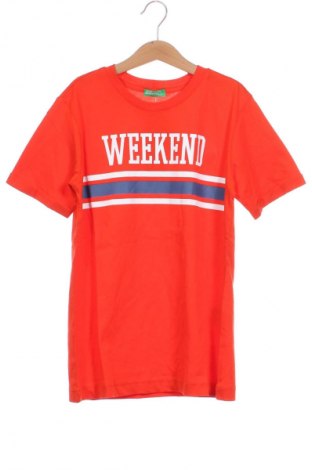 Detské tričko United Colors Of Benetton, Veľkosť 10-11y/ 146-152 cm, Farba Červená, Cena  5,27 €
