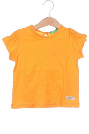 Kinder T-Shirt United Colors Of Benetton, Größe 6-9m/ 68-74 cm, Farbe Orange, Preis € 3,29