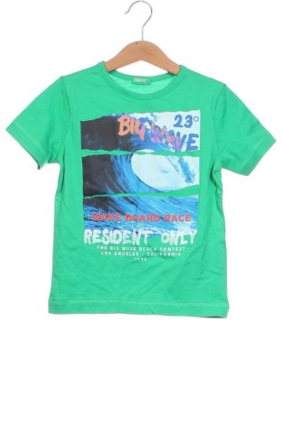 Tricou pentru copii United Colors Of Benetton, Mărime 4-5y/ 110-116 cm, Culoare Verde, Preț 41,07 Lei