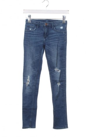 Dětské džíny  H&M, Velikost 9-10y/ 140-146 cm, Barva Modrá, Cena  242,00 Kč