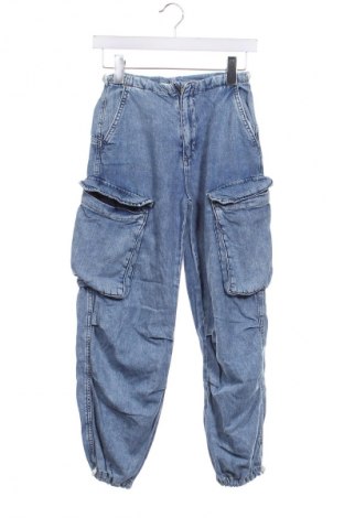 Dětské džíny  Zara, Velikost 11-12y/ 152-158 cm, Barva Modrá, Cena  123,00 Kč