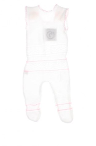 Kinder Overall, Größe 3-6m/ 62-68 cm, Farbe Weiß, Preis 9,99 €