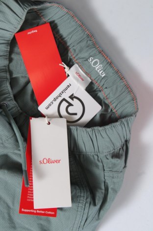 Pantaloni scurți pentru copii S.Oliver, Mărime 7-8y/ 128-134 cm, Culoare Verde, Preț 33,99 Lei