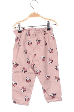 Pantaloni pentru copii H&M, Mărime 9-12m/ 74-80 cm, Culoare Roz, Preț 53,61 Lei