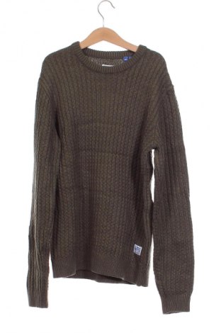 Παιδικό πουλόβερ Jack & Jones, Μέγεθος 10-11y/ 146-152 εκ., Χρώμα Πράσινο, Τιμή 7,26 €