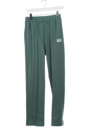Pantaloni de trening, pentru copii FILA, Mărime 12-13y/ 158-164 cm, Culoare Verde, Preț 79,18 Lei