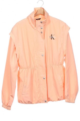 Dziecięca kurtka Calvin Klein Jeans, Rozmiar 15-18y/ 170-176 cm, Kolor Pomarańczowy, Cena 121,38 zł