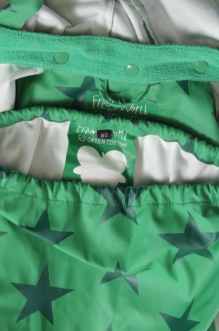 Детско яке GREEN COTTON, Размер 9-12m/ 74-80 см, Цвят Зелен, Цена 25,99 лв.